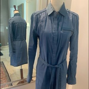 Elie Tahari button down linen dress